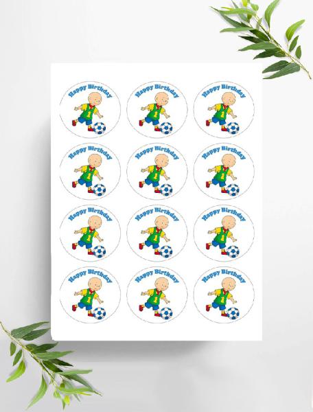 Caillou  Muffinaufleger, Ø ca. 6 cm, 0632x